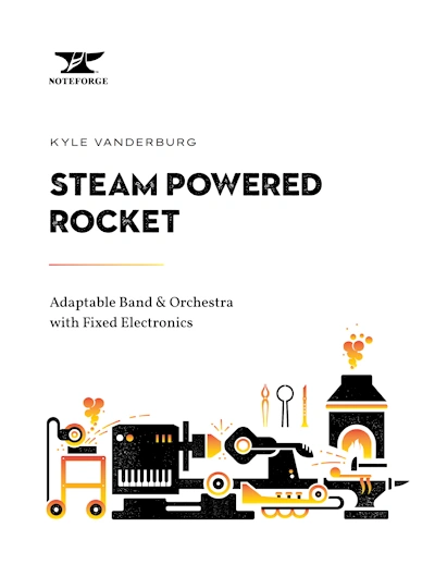 Sheet Music cover for Steam Powered Rocket