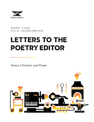 Sheet Music cover for Letters to the Poetry Editor
